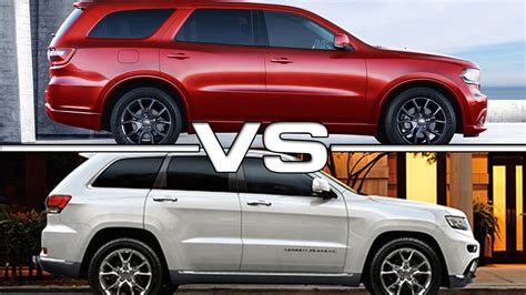 Dodge Durango Srt Vs Jeep Grand Cherokee Srt