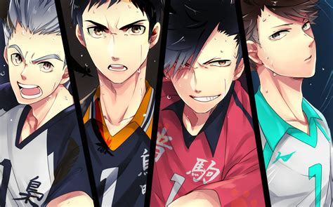 Haikyuu!! Captains - Haikyuu!!(High Kyuu!!) Fan Art (39071794) - Fanpop