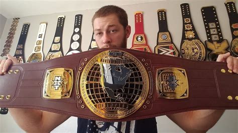 NXT NORTH AMERICAN REPLICA CHAMPIONSHIP BELT UNBOXING/REVIEW!! - YouTube