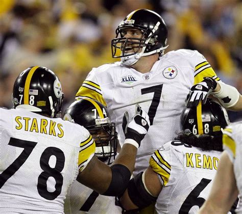 ben-roethlisberger-celebrates-winning-touchdown ben #roethlisberger # ...