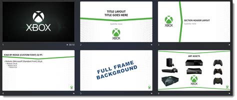 Going Modern Gaming with an Xbox PowerPoint Template - The PowerPoint Blog