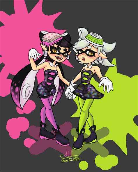 The Squid Sisters by HirokoTheHedgehog on DeviantArt