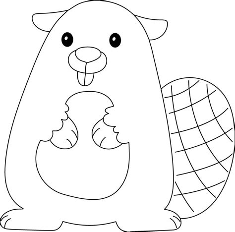 Osu Beavers Colouring Pages Sketch Coloring Page