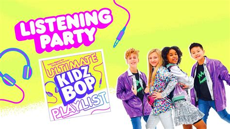 KIDZ BOP Kids - KIDZ BOP Ultimate Playlist - Album Listening Party - YouTube