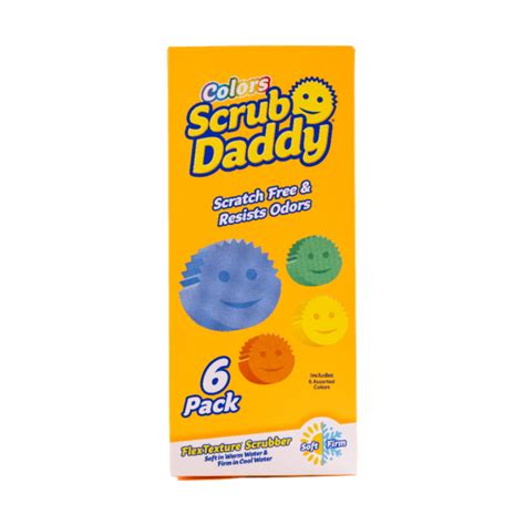 Scrub Daddy Colors 6 Pack – Scrub Daddy