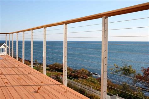 Extremely Durable and Attractive Cable Deck Railing: Cable Deck Railing ...