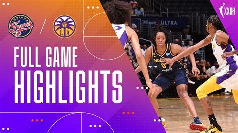 LOS ANGELES SPARKS vs. INDIANA FEVER | FULL GAME HIGHLIGHTS (AUGUST 15 ...