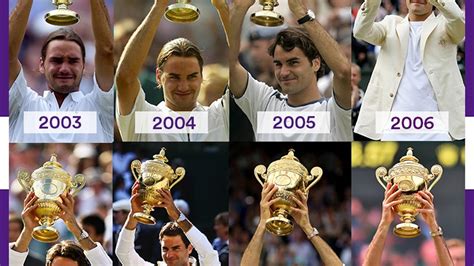 Roger Federer's eight Wimbledon titles - Eurosport