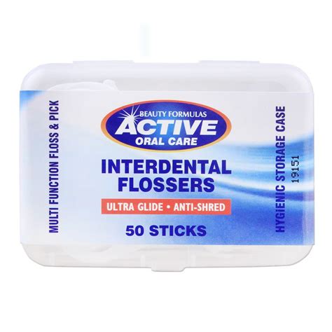 Order Beauty Formulas Active Oral Care Interdental Flossers, 50 Sticks ...