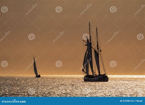 Sailing Ships on the Baltic Sea Stock Photo - Image of blue, relax: 57698116