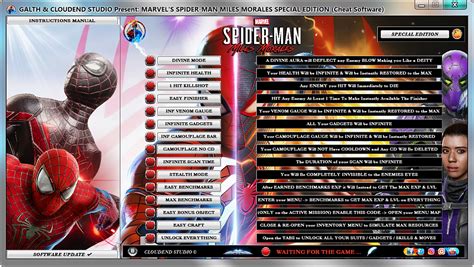 MARVEL'S SPIDER-MAN MILES MORALES CHEATS, TRAINER, MODS, TOKENS, PARTS ...