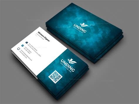 Aurora Professional Corporate Business Card Template 000927 - Template Catalog