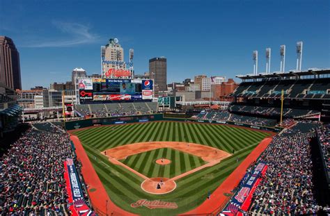 progressive field | Cleveland indians game, Travel baseball, Cleveland ...