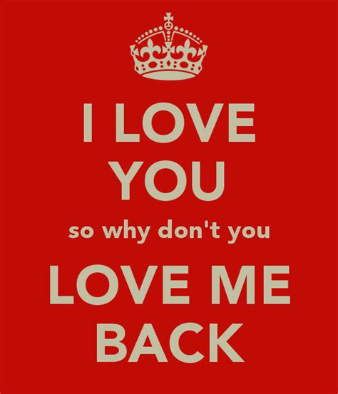 Why Dont You Love Me Quotes. QuotesGram