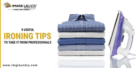 Useful Ironing Tips - Take it From Professionals