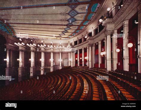 WAGNER, Richard - Bayreuther Festspielhaus (innen von Auditorium ...