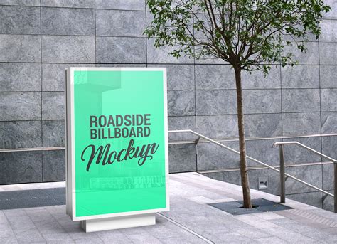 Free Outdoor Street Billboard Mockup PSD - Good Mockups