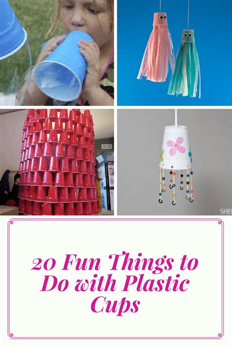 Plastic Cup Pumpkin Craft + 20 Other Fun Things To Do With Plastic Cups