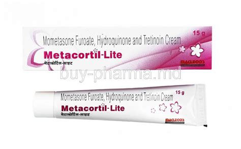 Buy Metacortil Lite Cream, Hydroquinone/ Mometasone/ Tretinoin Online