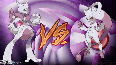 Mega Mewtwo X VS Mega Mewtwo Y - YouTube