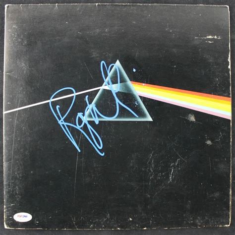 Lot Detail - Pink Floyd: Roger Waters Superb Signed "Dark Side of the Moon" Album Cover w/Vinyl ...