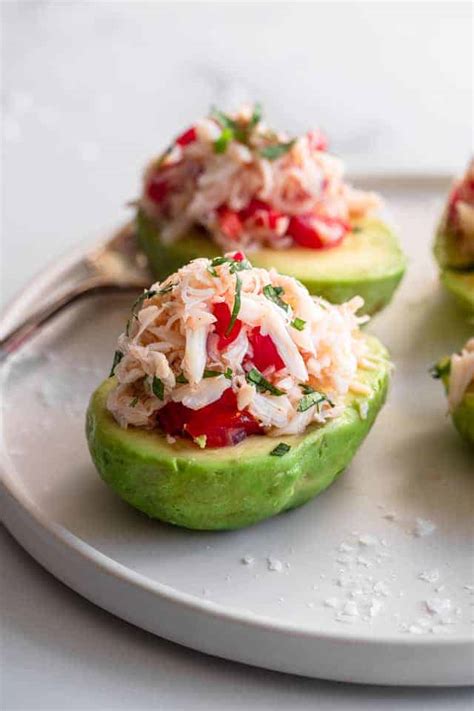 Crab Avocado Salad | Food Faith Fitness