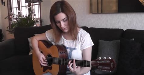 Gabriella Quevedo Beautifully Playing 'Hotel California' Cover