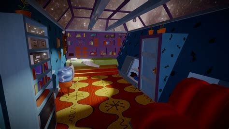 Hey Arnold's Room (Night) - 3D model by Rodrigo Cuadriello Garza (@rdgorodrigo) [3c07717 ...