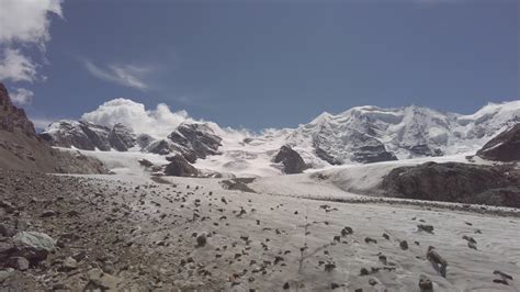 Glaciers on the Swiss Alps in summer 3368898 Stock Video at Vecteezy