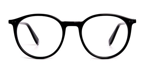 FLETCHER 1 - Black Round Frame Glasses | Specscart.®
