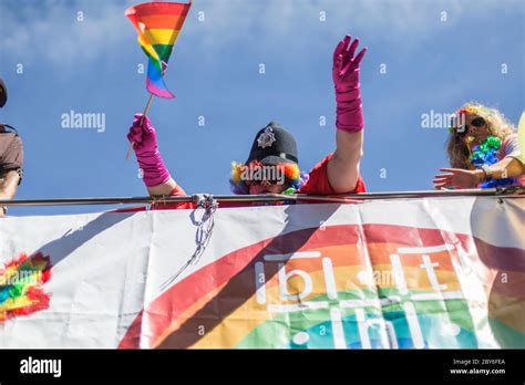 UK Pride Celebrations and March Stock Photo - Alamy