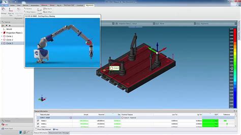 FARO CAM2 Measure 10 - Align to CAD using 3 Features Circles - English ...