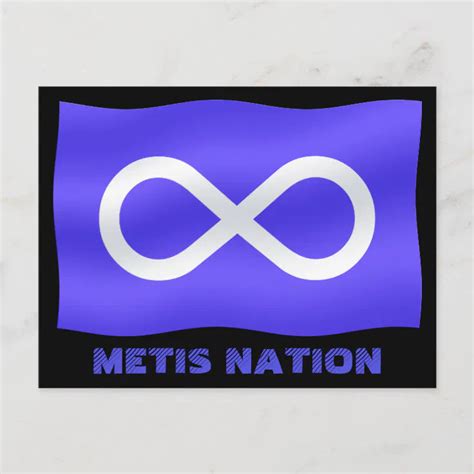 Metis Flag Postcards Metis First Nations Cards | Zazzle