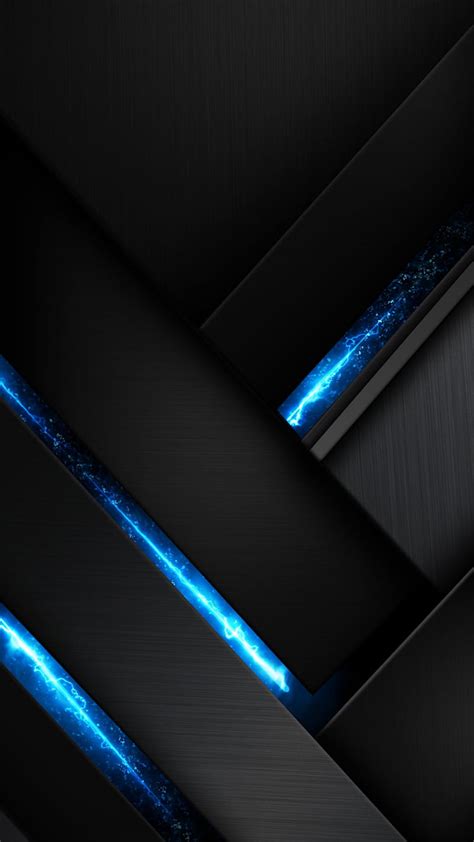 Abstract, beauty design, black, blue, edge, gray, neon, s7, HD phone wallpaper | Peakpx