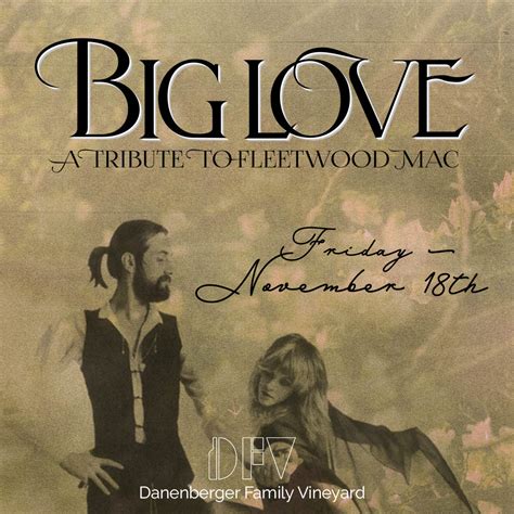 Buy Tickets to SOLD OUT: Fleetwood Mac Tribute - Big Love in New Berlin ...