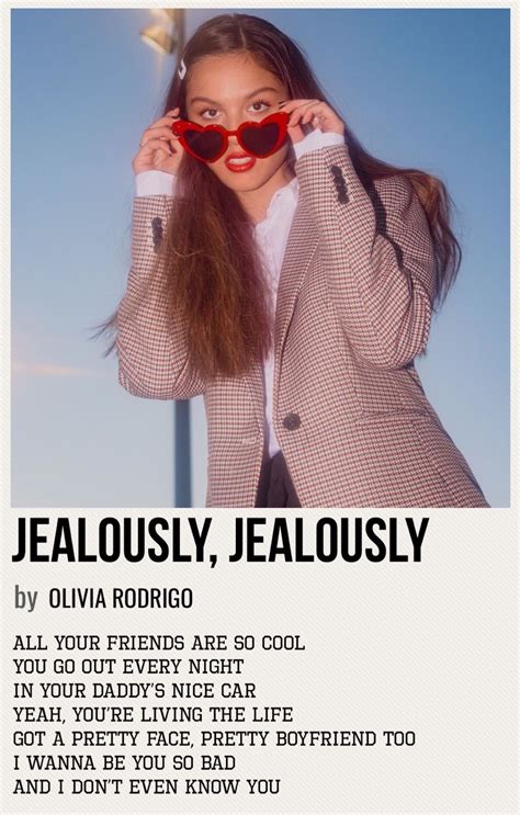 jealousy, jealousy in 2022 | Vintage music posters, Music poster ideas ...