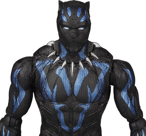 Buy Marvel Black Panther 6-inch Vibranium Suit Black Panther Online at Lowest Price in India ...