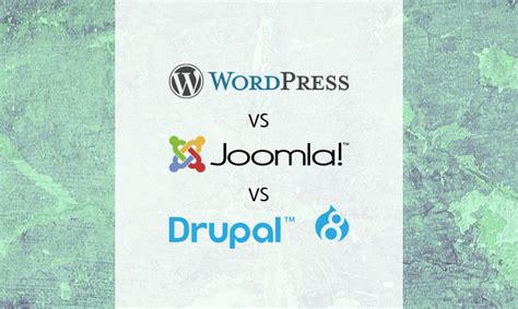 Compare Top CMS: WordPress vs. Joomla vs. Drupal