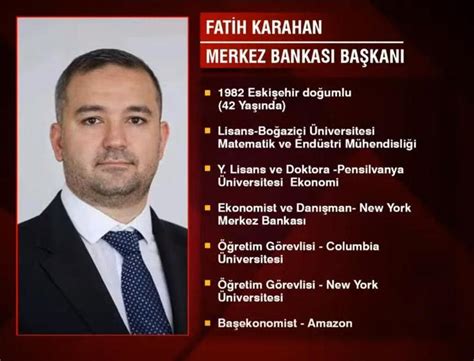 Atama kararı Resmi Gazete'de: Merkez Bankası'nın yeni başkanı belli oldu