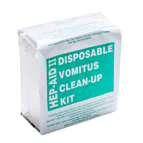 Hep-Aid II Vomit Clean Up Kit | MFASCO Health & Safety