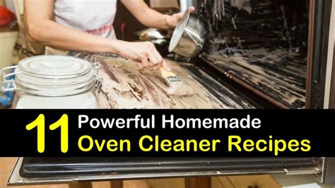 11 Easy Ways to Make Your Own Oven Cleaner