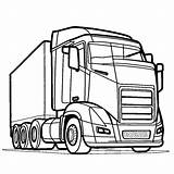Coloring Pages For Semi Truck Enthusiasts A Journey Of Creativity sketch template