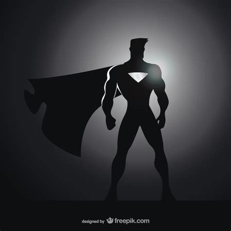 Superman silhouette Vectors & Illustrations for Free Download | Freepik