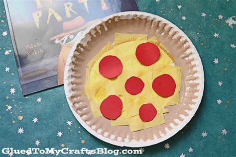 Paper Plate Pizza Craft