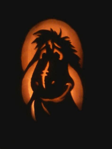 Eeyore Pumpkin by Asherly124 on DeviantArt