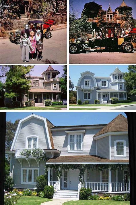 The Munster's House over the years Munsters House, Munsters Tv Show ...