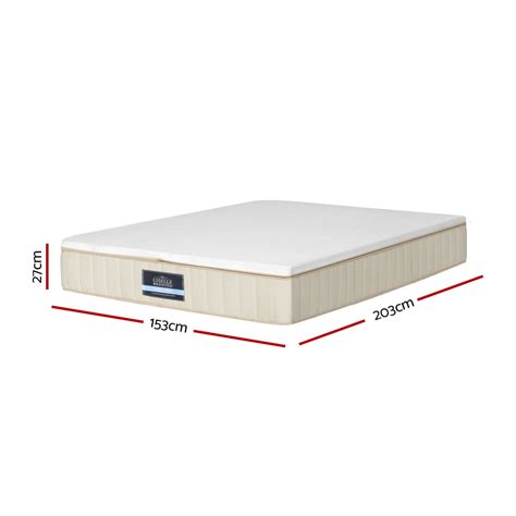 Giselle Mattress Flippable Layer 2-Firmness Double-sided Pocket Spring Queen - Homesticly