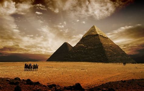 Wallpapers cloud, ancient egypt, landscape, historic site, ecoregion ...