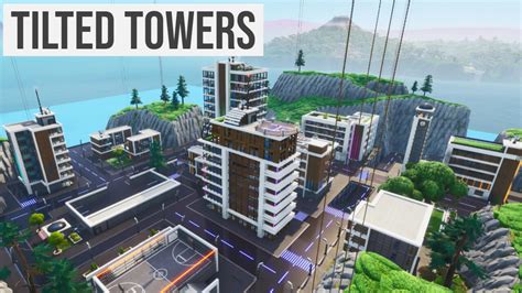 TILTED TOWERS ( COLLECT THE COINS FFA ) - Fortnite Creative Map Code - Dropnite