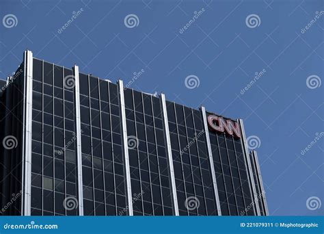 CNN Building editorial photo. Image of tall, windows - 221079311